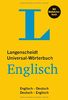 Langenscheidt Universal-Wörterbuch Englisch - mit Bildwörterbuch: Englisch-Deutsch/Deutsch-Englisch (Langenscheidt Universal-Wörterbücher)