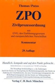 Zivilprozessordnung: mit Gerichtsverfassungsgesetz, den Einführungsgesetzen und europarechtlichen Vorschriften