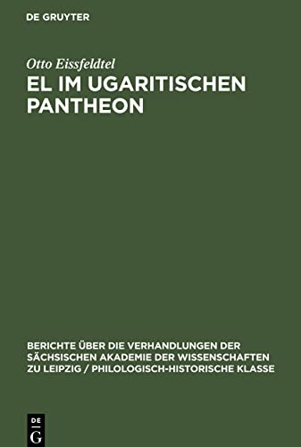 El im ugaritischen Pantheon