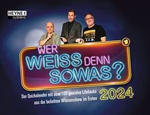 Wer weiß denn sowas?: Der Quizkalender mit über 100 genialen Lifehacks und Tricks aus der beliebten Wissensshow im Ersten – Aufstellkalender 2024 - ... Aufstellen oder Aufhängen – Format 21 x 16 cm