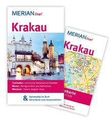 Krakau: MERIAN live! - mit Kartenatlas im Buch und Extra-Karte zum Herausnehmen