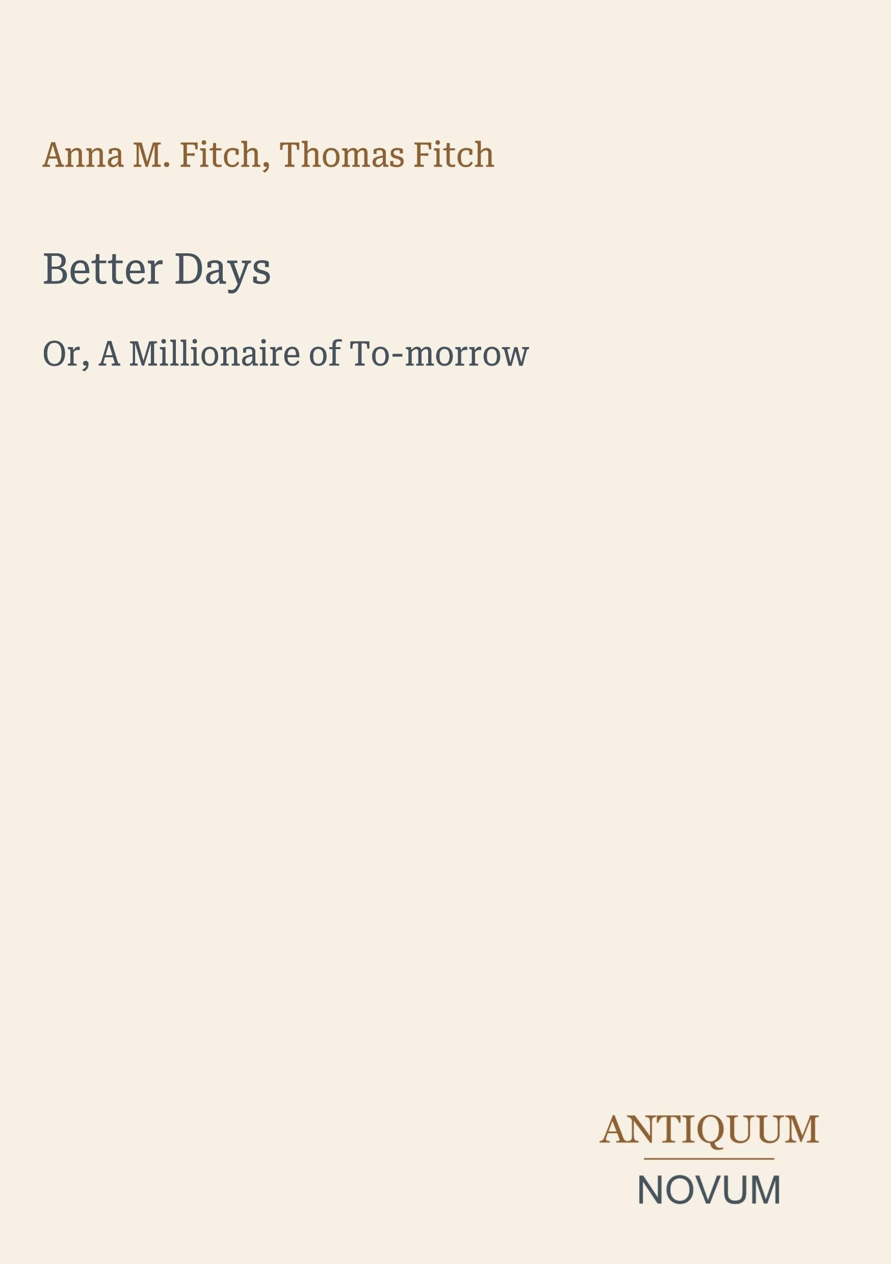 Better Days