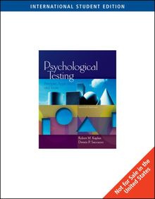 Psychological Testing, International Edition: Principles, Applications, and Issues