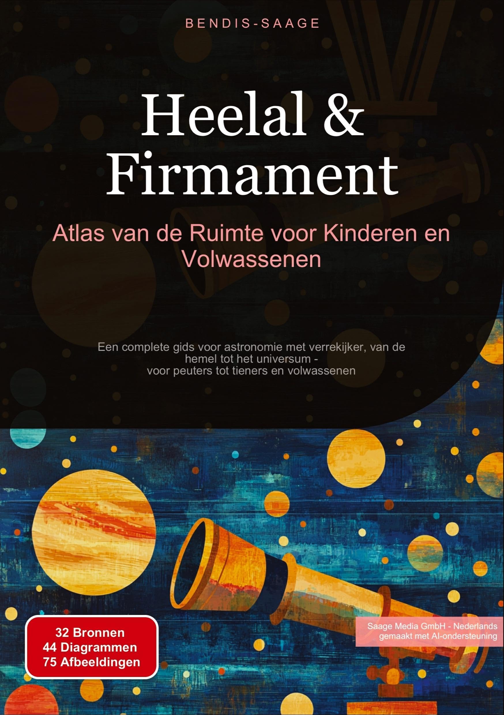 Heelal & Firmament: Atlas van de Ruimte voor Kinderen en Volwassenen: Een complete gids voor astronomie met verrekijker, van de hemel tot het universum - voor peuters tot tieners en volwassenen