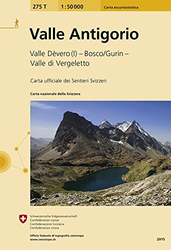 Landeskarte der Schweiz Valle Antigorio - Bundesamt für Landestopografie swisstopo Karte (im Sinne von Landkarte)