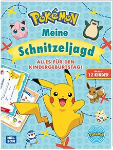 Pokémon: Meine Schnitzeljagd: Alles für den Kindergeburtstag! | Für bis zu 12 Kinder