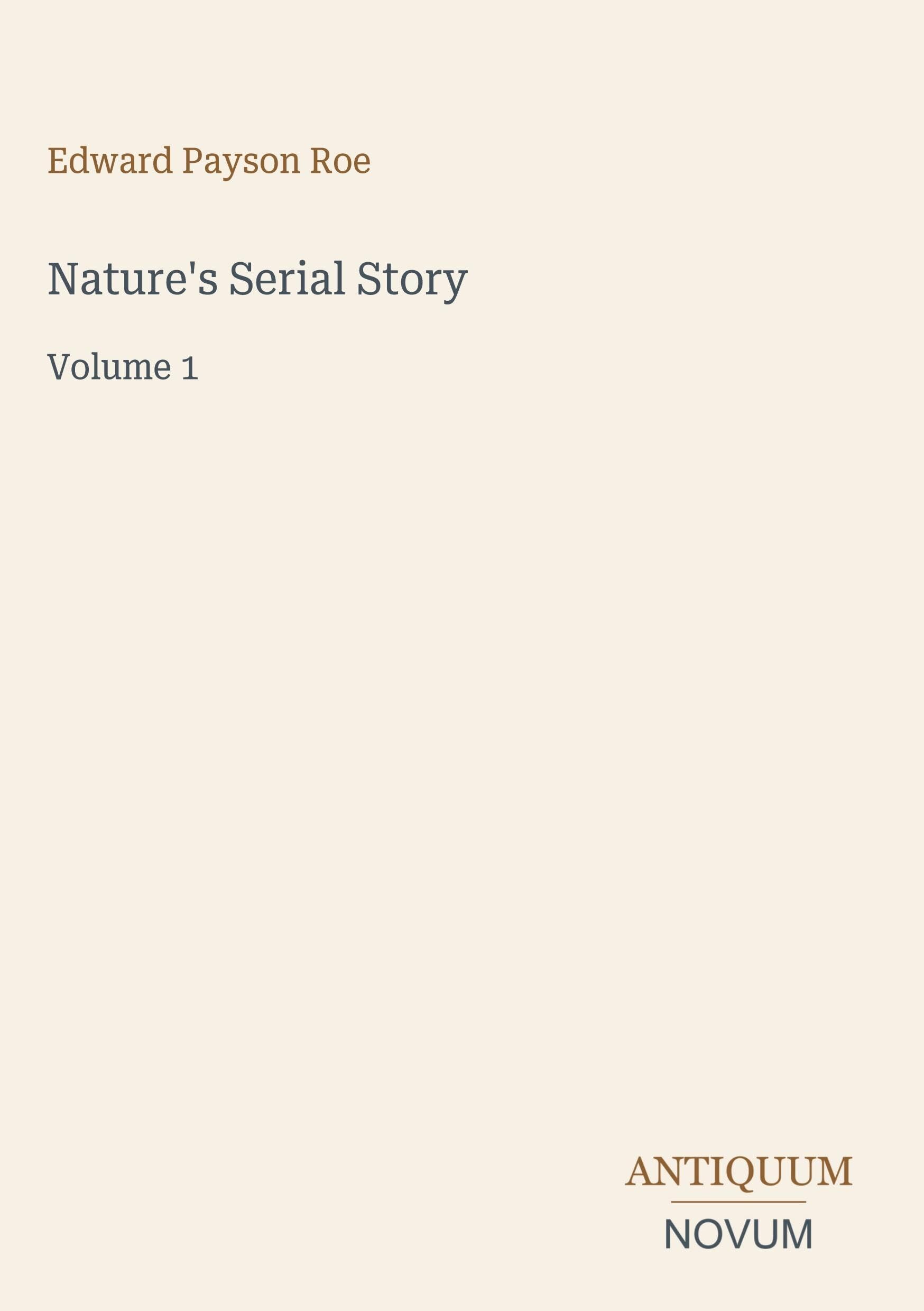Nature's Serial Story