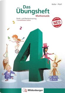 Das Übungsheft Mathematik 4 – DIN A4: Denk- und Rechentraining