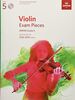 Violin Exam Pieces 2016-2019, ABRSM Grade 5, Score, Part & 2 CDs: Selected from the 2016-2019 syllabus (ABRSM Exam Pieces)