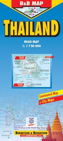 B & B Map, Thailand 1:1.75 Mio. Road Map. | Buch | Zustand gut