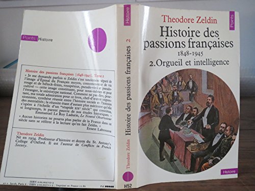 Histoire Des Passions Francaises T.2 (points Histoire)