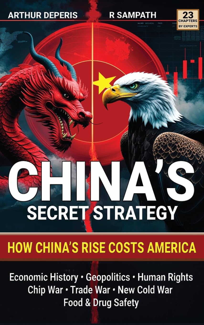 China’s Secret Strategy: How China’s Rise Costs America (Economic History, Geopolitics, Human Rights, Chip War, Trade War, New Cold War, and Food & Drug Safety)