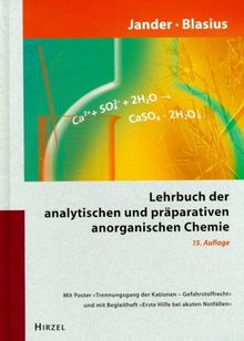 Jander/Blasius: Lehrbuch der analytischen und präparativen anorganischen Chemie