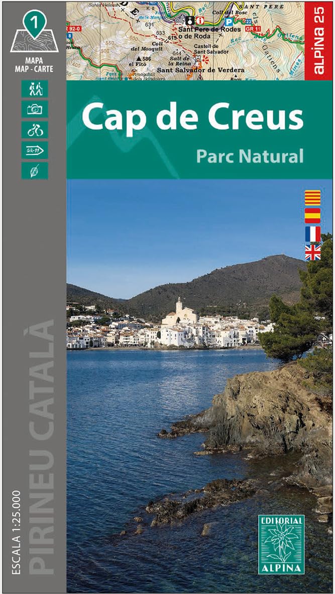 Parc National Cap de Creus: 1:25000 (ALPINA 25)