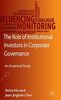 The Role of Institutional Investors in Corporate Governance: An Empirical Study