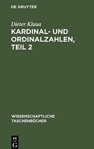 Kardinal- und Ordinalzahlen, Teil 2: Einführung in die Allgemeine Mengenlehre III/2