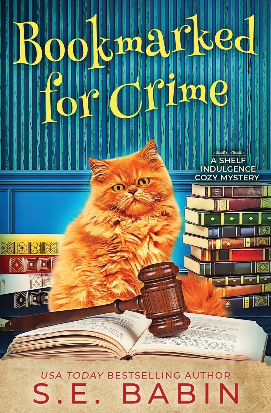 Bookmarked for Crime (A Shelf Indulgence Cozy Mystery, Band 5)