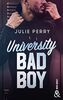 University Bad Boy: Une romance new adult sur fond de vengeance