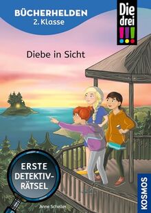 Die drei !!!, Bücherhelden 2. Klasse, Diebe in Sicht: Erste Detektivrätsel, Erstleser Kinder ab 7 Jahre