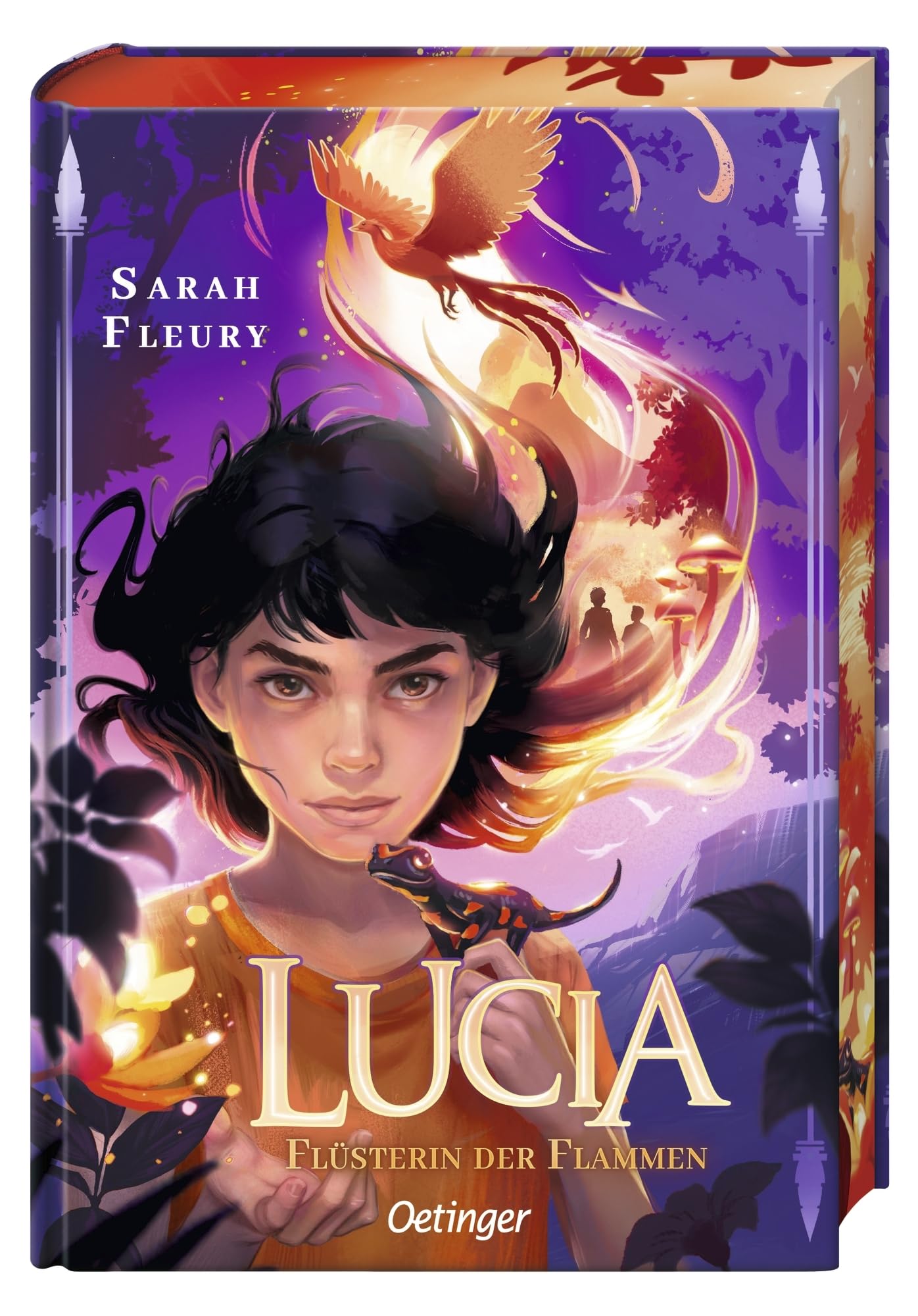 Lucia 1. Flüsterin der Flammen: Eine packende Fantasygeschichte für Kinder ab 10 Jahren über ein Mädchen mit Feuerkräften