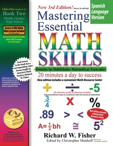 Mastering Essential Math Skills Book 2, Spanish Language Version (Stepping Stones to Proficiency in Algebra - Spanish, Band 2)