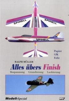 Alles übers Finish: Papier, GfK, Folie. Bespannung, Grundierung, Lackierung