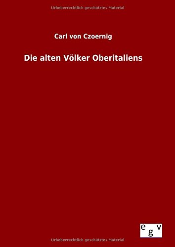 Die alten Völker Oberitaliens