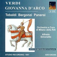Verdi: Giovanna D'Arco (Studio-Aufnahme 1951)
