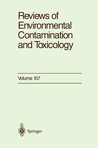 Reviews of Environmental Contamination and Toxicology: Continuation Of Residue Reviews (Reviews of Environmental Contamination and Toxicology, 157, Band 157)