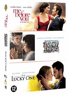 Coffret romance 3 films : everything everything ; avant toi ; the lucky one [FR Import]