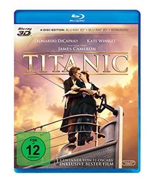 Titanic  (2 Blu-ray 3D) (+ Blu-ray 2D) (+ Bonus-Blu-ray)