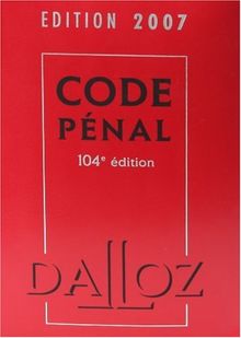 Code pénal 2007