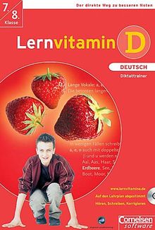 Lernvitamin D - Deutsch Diktattrainer 7./8. Klasse von Cornelsen | Software | Zustand gut