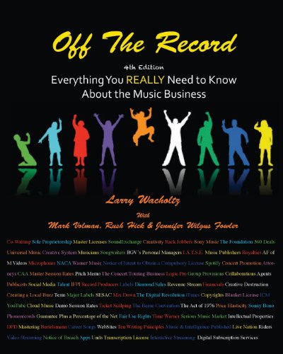 Wacholtz, Larry E. Off The Record