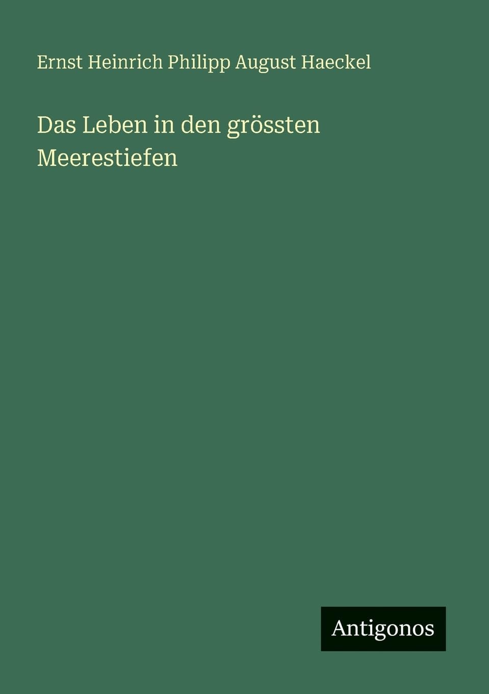 Das Leben in den grössten Meerestiefen