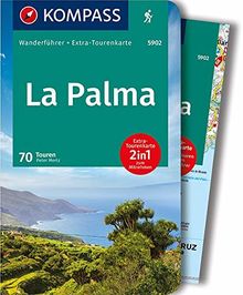 KOMPASS Wanderführer La Palma: Wanderführer mit Extra-Tourenkarte 1:56000, 70 Touren, GPX-Daten zum Download.