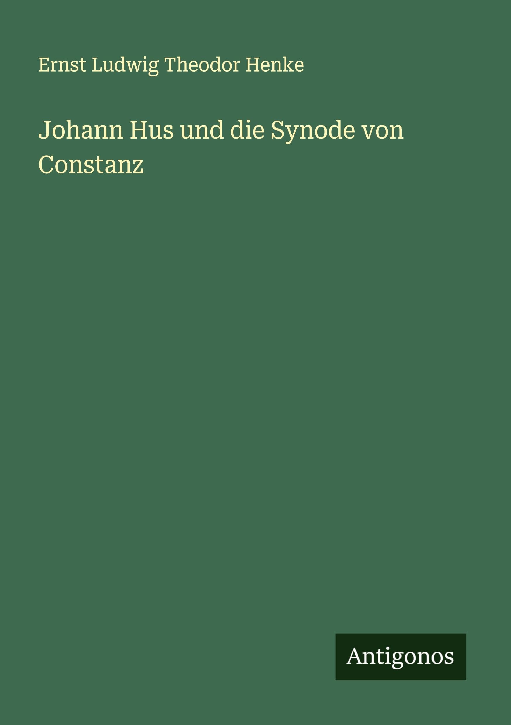 Johann Hus und die Synode von Constanz