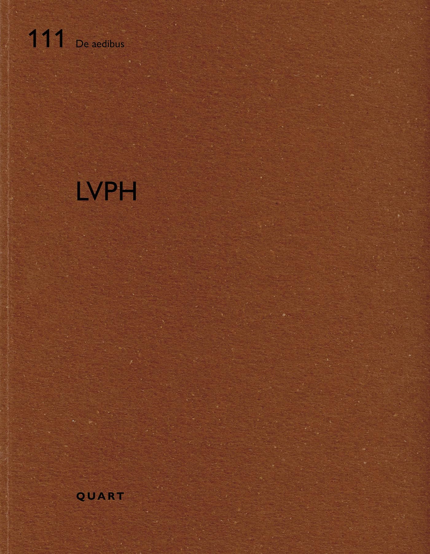 LVPH: (De aedibus 111): (Reihe De aedibus)
