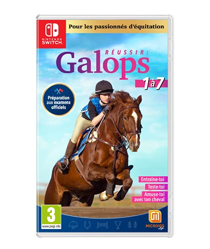 Mdf- Microids Distribution Réussir : Galops 1 À 7 Nintendo Switch - Image 2
