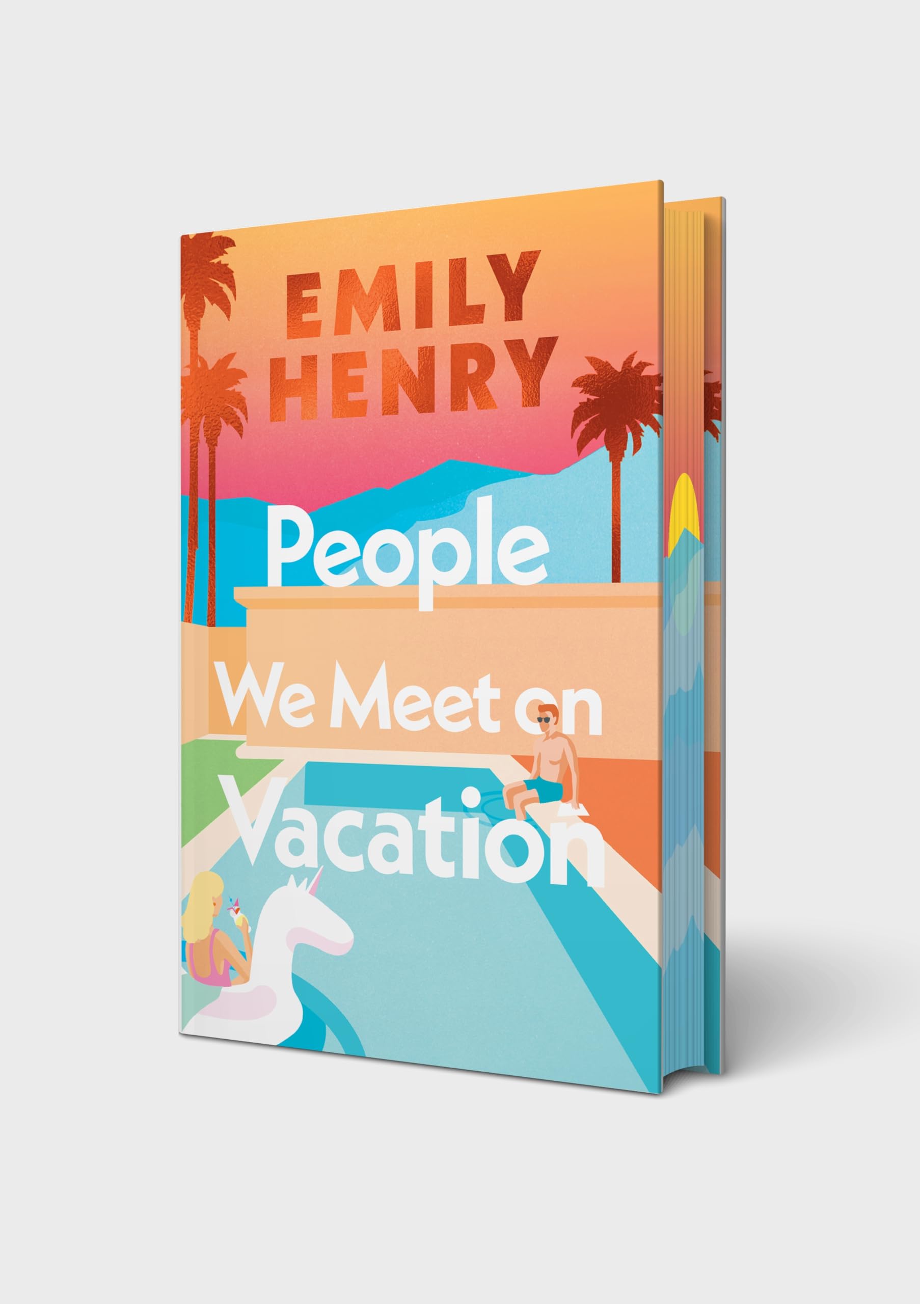 Emily Henry People We Meet On Vacation, The Special Sprayed-edge Edition Of The Bestselling Romance