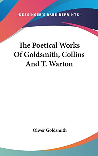 Die Buchhandlung in Oelde hat das Buch The Poetical Works Of Goldsmith, Collins And T. Warton