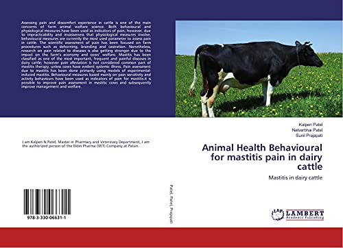 Animal Health Behavioural for mastitis pain in dairy cattle: Mastitis in dairy cattle