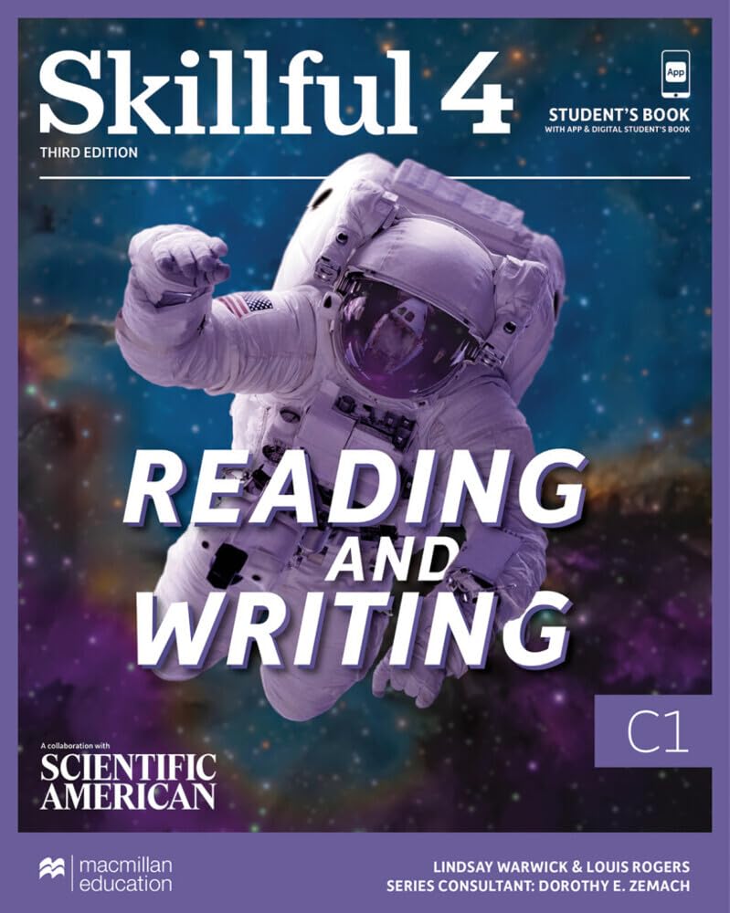 Skillful 3rd edition Level 4 – Reading and Writing: Student’s Book with App and DSB