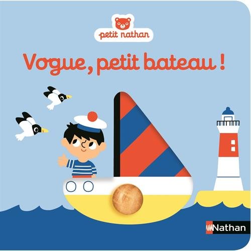 Vogue, petit bateau ! Livre puzzle &agrave; encastrement - D&egrave;s 6 mois