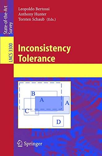 Inconsistency Tolerance (Lecture Notes in Computer Science, Band 3300)
