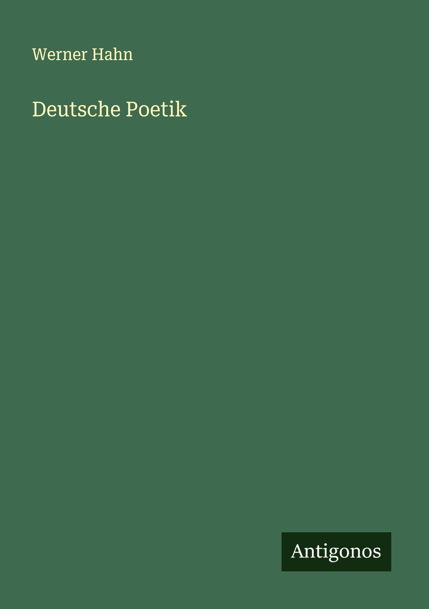 Deutsche Poetik