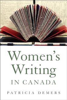 Women's Writing in Canada (Women's Writing in English)