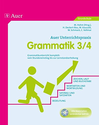 Grammatik Klasse 3-4: Grammatikunterricht komplett: vom Stundeneinstieg bis zur Lernkontrolle