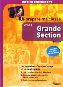 Je prépare ma classe : cycle 1, grande section : à jour des nouveaux programmes