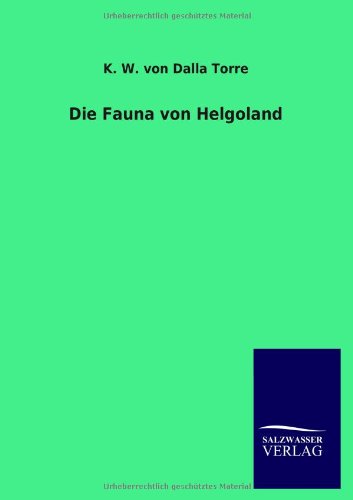 Die Fauna von Helgoland